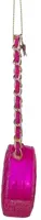 Vondels glazen kerstbal handtas 5.5cm roze - afbeelding 2