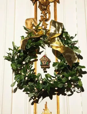Vondels glazen kerstbal koekoeksklok 10cm bruin  - afbeelding 7