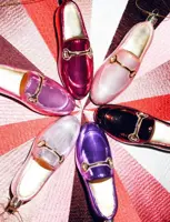 Vondels glazen kerstbal loafer 12cm roze - afbeelding 5
