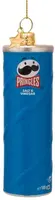 Vondels glazen kerstbal pringles chips bus 12cm blauw - afbeelding 3