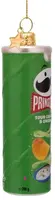 Vondels glazen kerstbal pringles chips bus 12cm groen - afbeelding 2