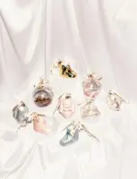 Vondels glazen kerstbal schoen 'baby's first christmas' 8cm goud - afbeelding 7