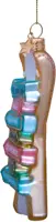 Vondels glazen kerstbal skies 11.5cm multi - afbeelding 3