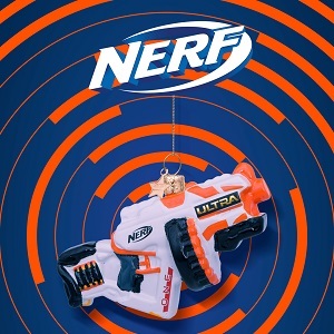 Nerf kerstballen