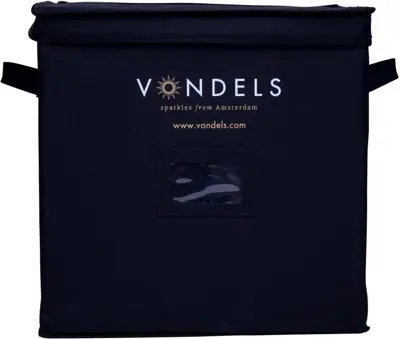 Vondels opbergbox luxe zwart  - afbeelding 2