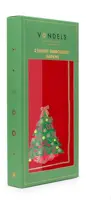 Vondels servet christmas tree 45x45cm rood 2 stuks - afbeelding 1