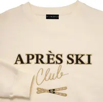 Vondels sweater apres ski s/m 65cm ecru - afbeelding 1