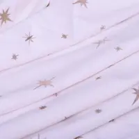 Vondels tafelkleed stars all over 240x140cm ecru - afbeelding 4
