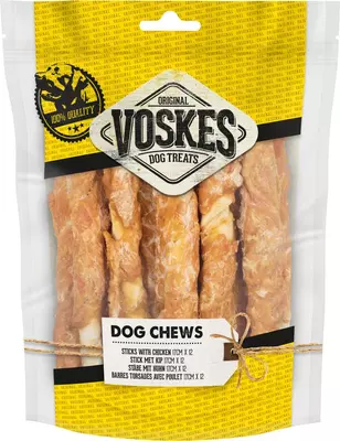 Voskes hond sticks with chicken 12x17cm
