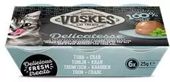 Voskes Jelly Cups tonijn & krab 150g