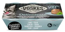 Voskes Jelly Cups tonijn & krab 150g