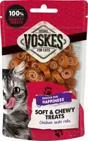Voskes kattensnack Sushi rolls kip 60g kopen?