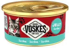 Voskes kattenvoer in gelei sardine 85g