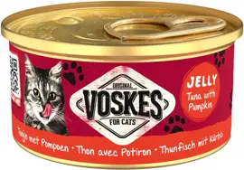 Voskes kattenvoer in gelei tonijn & pompoen 85g kopen?
