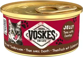 Voskes kattenvoer in gelei tonijn & tandbrasem 85g kopen?