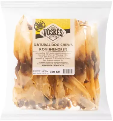 Voskes konijnenoren 350g