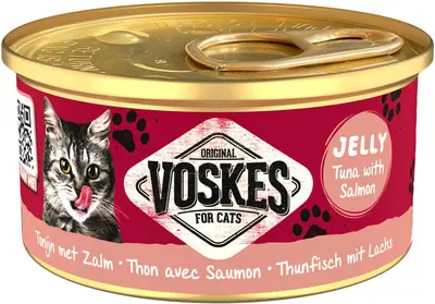 Voskes tuna with salmon jelly 85 g