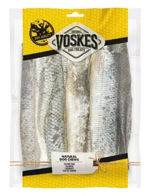 Voskes zalmhuid 100g