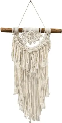 Wandhanger Xama – Macramé – Beige – 40 x 60 cm