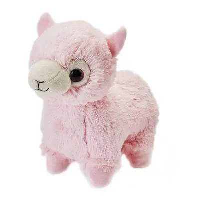 Warmies knuffel alpaca 30cm roze