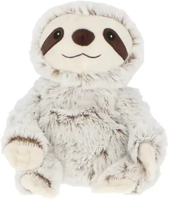 Warmies knuffel luiaard 30cm grijs