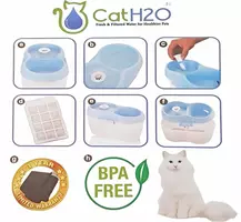 Waterbak voor katten Cat H2O, 2 liter. - afbeelding 4