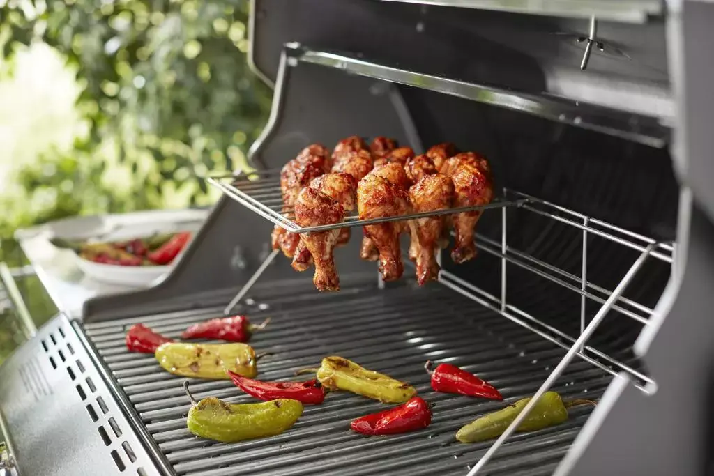 Nauw Gezag Schuur Weber bbq rooster gevogelte kopen? - tuincentrum Osdorp :)