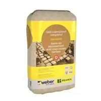 Weber Beamix Onkruidmijdend voegzand naturel - afbeelding 1
