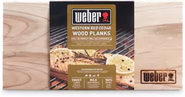 Weber cederhouten rookplank klein - afbeelding 2