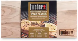 Weber cederhouten rookplank klein - afbeelding 2