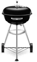 Weber compact houtskoolbarbecue 47 cm zwart - afbeelding 2