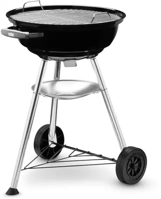 Weber compact houtskoolbarbecue 47 cm zwart - afbeelding 3