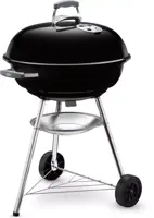 Weber compact houtskoolbarbecue 57cm zwart kopen?