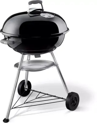 Weber compact houtskoolbarbecue 57cm zwart - afbeelding 2