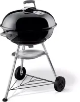 Weber compact houtskoolbarbecue 57cm zwart - afbeelding 2