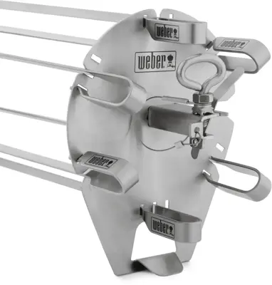 Weber Crafted rotisserie braadspiesenset - afbeelding 3
