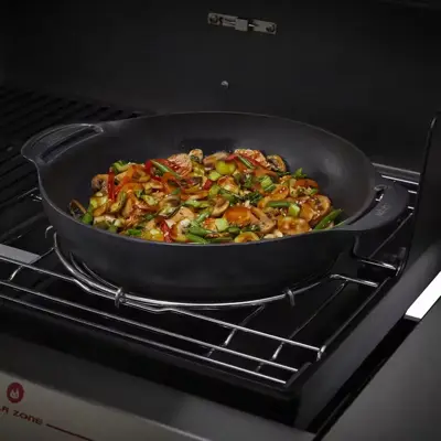 Weber Crafted wok&steamer - afbeelding 4