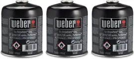 Weber driepak gasbusjes