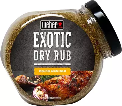 Weber dry rub exotic