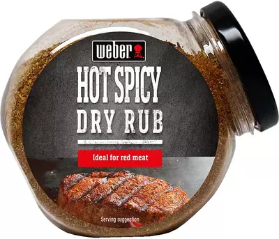 Weber dry rub hot & spicy