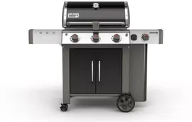 Weber genesis II LX E-340 GBS gasbarbecue zwart - afbeelding 1