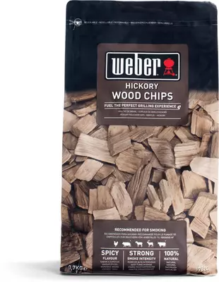 Weber houtsnippers 0,7 kg hickory