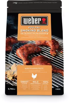 Weber houtsnippers smoking poultry blend