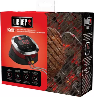 Weber iGrill 2 vleesthermometer met bluetooth en app bediening tot 4 sensoren - afbeelding 6