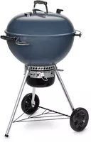 Weber master touch GBS C-5750 houtskoolbarbecue 57 cm slate blue - afbeelding 1