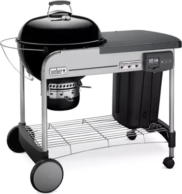 Weber performer deluxe GBS houtskoolbarbecue 57 cm zwart - afbeelding 4