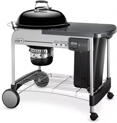 Weber performer deluxe GBS houtskoolbarbecue 57 cm zwart - afbeelding 2