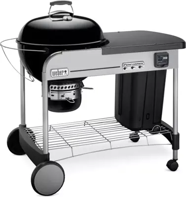 Weber performer premium GBS houtskoolbarbecue 57 cm zwart - afbeelding 4