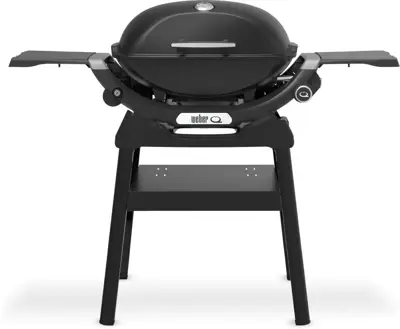 Weber Q 2200N Gasbarbecue met compact stand zwart. Gewicht 22KG 102 x 50 x 126 cm - afbeelding 1