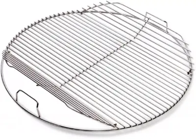 Weber scharnierend bbq rooster premium 57 cm rvs - afbeelding 1